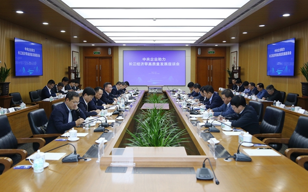 國務院國資委召開中央企業助力長江經濟帶高質量發展座談會