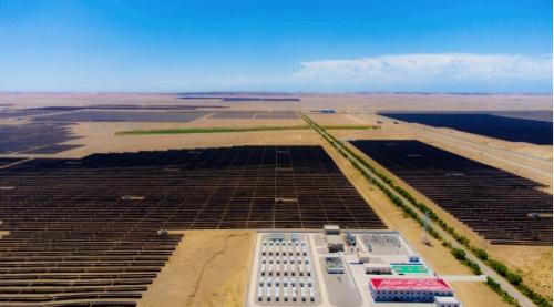 甘肅金塔皓輝光伏電站發電量突破1億千瓦時