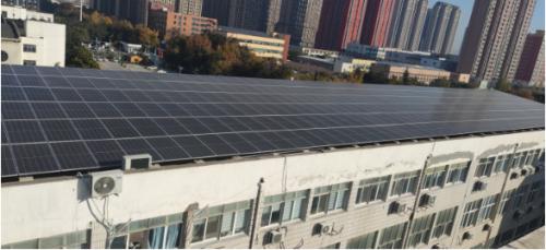 河南鄭州高新區投控集團三個屋頂分布式光伏發電項目順利送電
