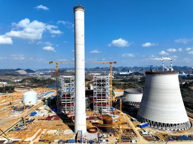 盤江普定2×66萬千瓦燃煤發電項目再迎建設新節點
