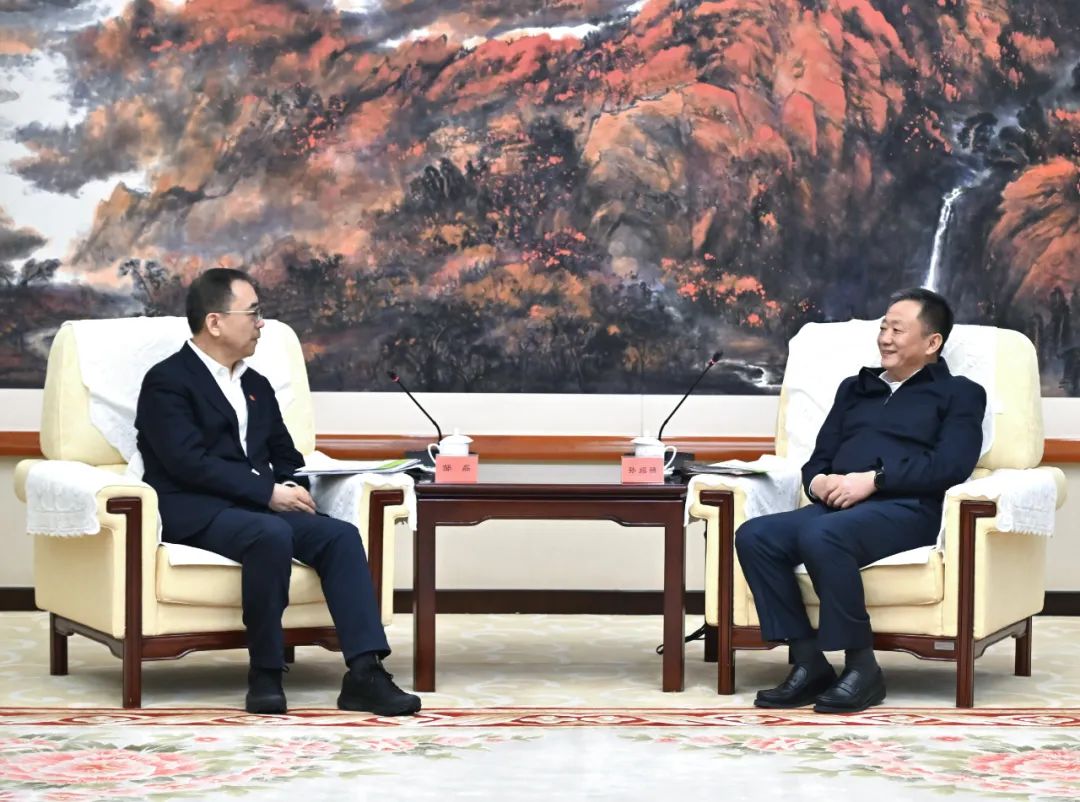 鄒磊拜會內蒙古自治區黨委書記孫紹騁、自治區主席王莉霞