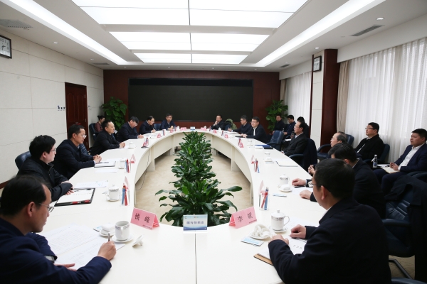 中國電建黨委書記、董事長丁焰章拜會水利部黨組書記、部長李國英
