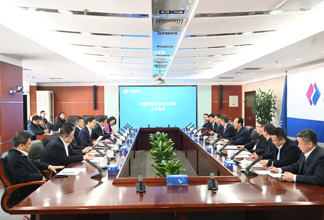中國電建黨委書記、董事長丁焰章會見深圳市副市長張禮衛