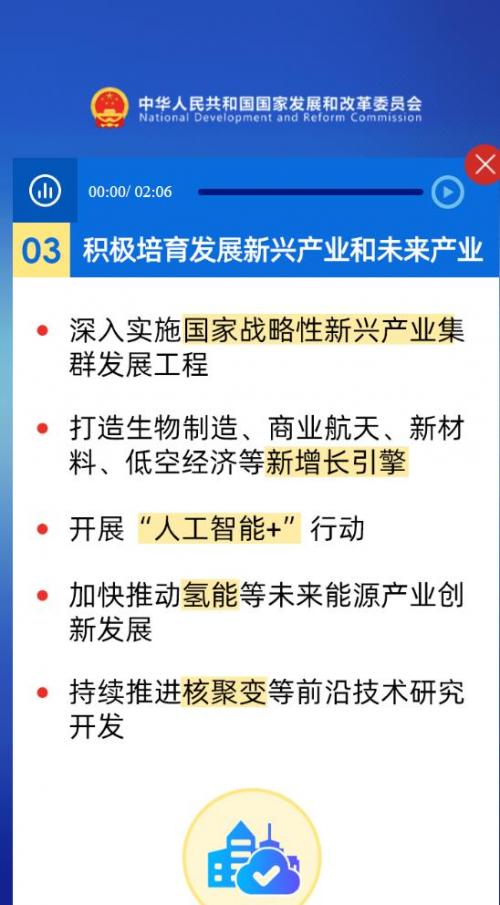 國家發改委: 加快氫能等未來能源產業創新發展