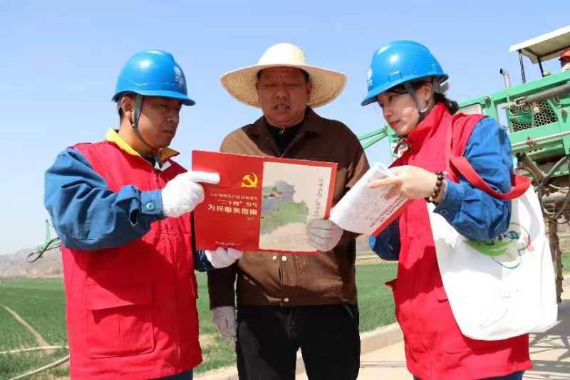 國網運城供電公司：春分百花鬧，電足麥香濃