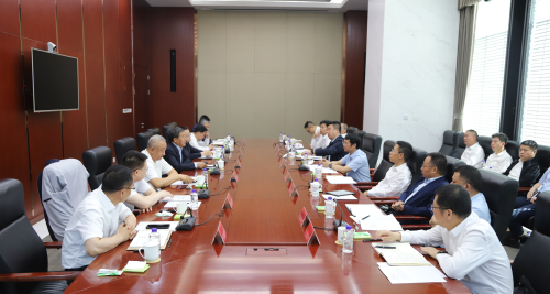 中國電建黨委常委、副總經理劉源源與晉能控股集團黨委書記、董事長李國彪舉行會談