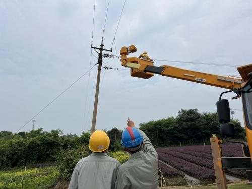 農網線路改造完工，居民夏日用電不愁