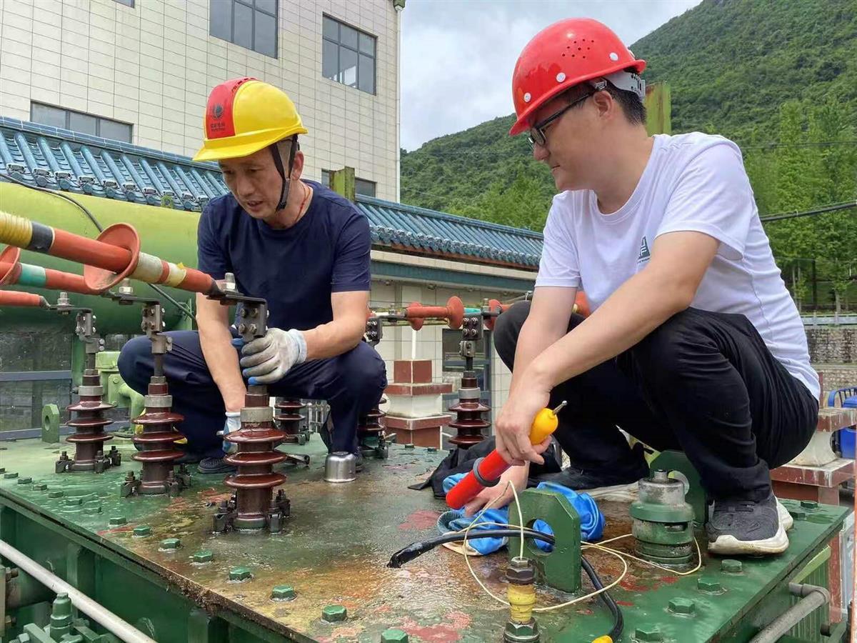 黃石市王英電廠發電泄洪調峰，騰出庫容1200萬立方米
