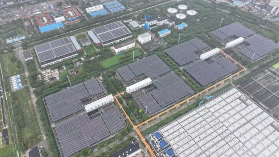 浦東竹園污水公司、青浦漾沁環境公司分布式光伏發電EPCO項目全容量并網發電