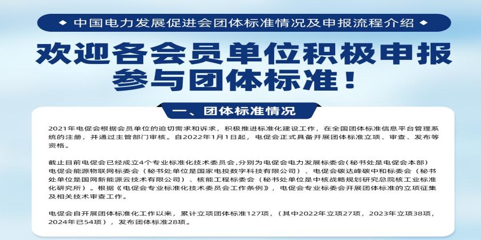 加快數字化轉型，推動標準化建設——電促會團標介紹亮相2024中國電力規劃發展論壇