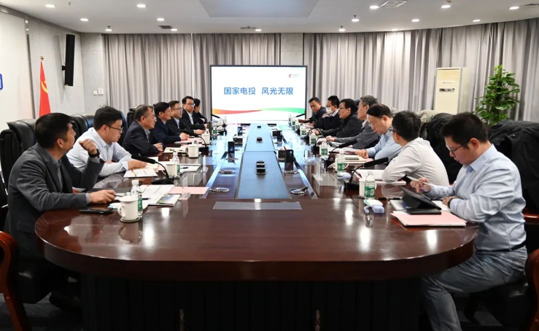 黃河水電公司黨委書記、董事長姚小彥會見國核電力院黨委書記、董事長李啟釗