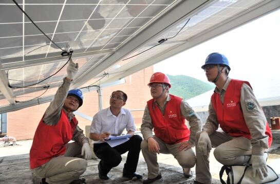  國網福建電力服務光伏發電照亮脫貧路
