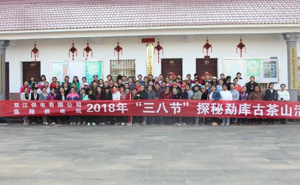 雙江供電有限公司開展“三八節”探秘勐庫古茶山活動