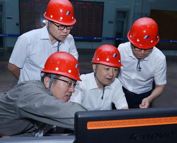 華電集團溫樞剛到遼寧區域企業調研