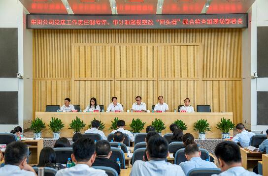 大唐集團公司召開黨建工作責任制考核評價和審計、巡視整改“回頭看”聯合檢查組工作部署會