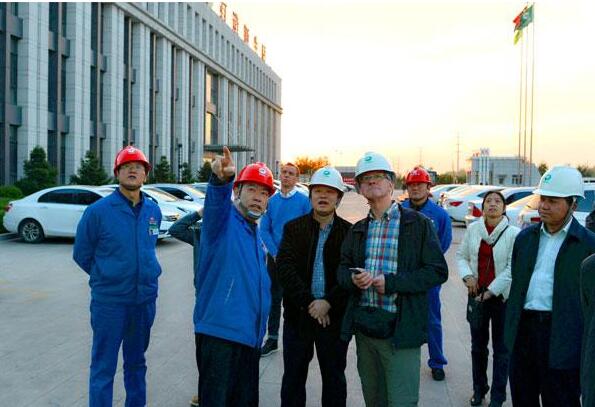 歐洲信貸銀行亞洲區銷售代表訪問漳電侯馬熱電分公司