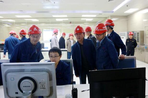 石門縣環保檢查組來大唐石門發電公司進行環保檢查